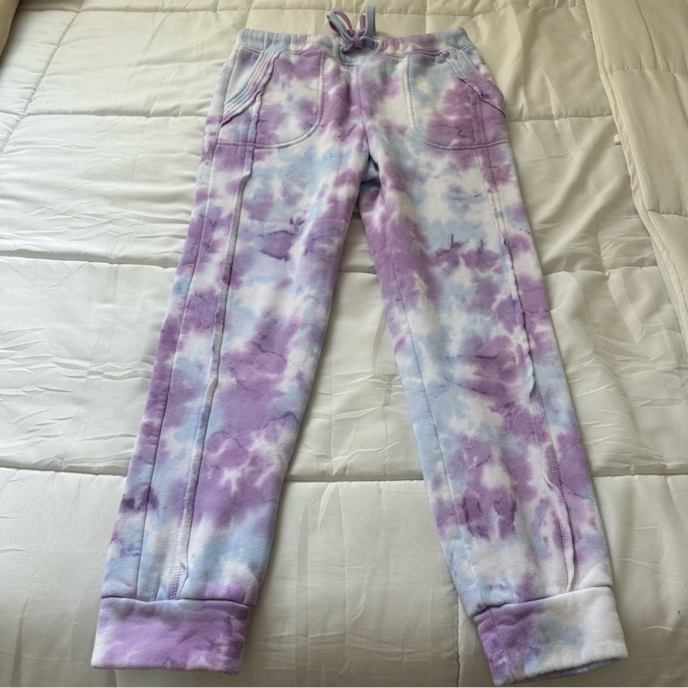 Free People Women’s Tie Dye sweatpants Joggers Size Small
